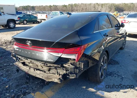 2022 Hyundai Elantra Limited из США, поврежденный, VIN 5NPLP4AG9NH053625